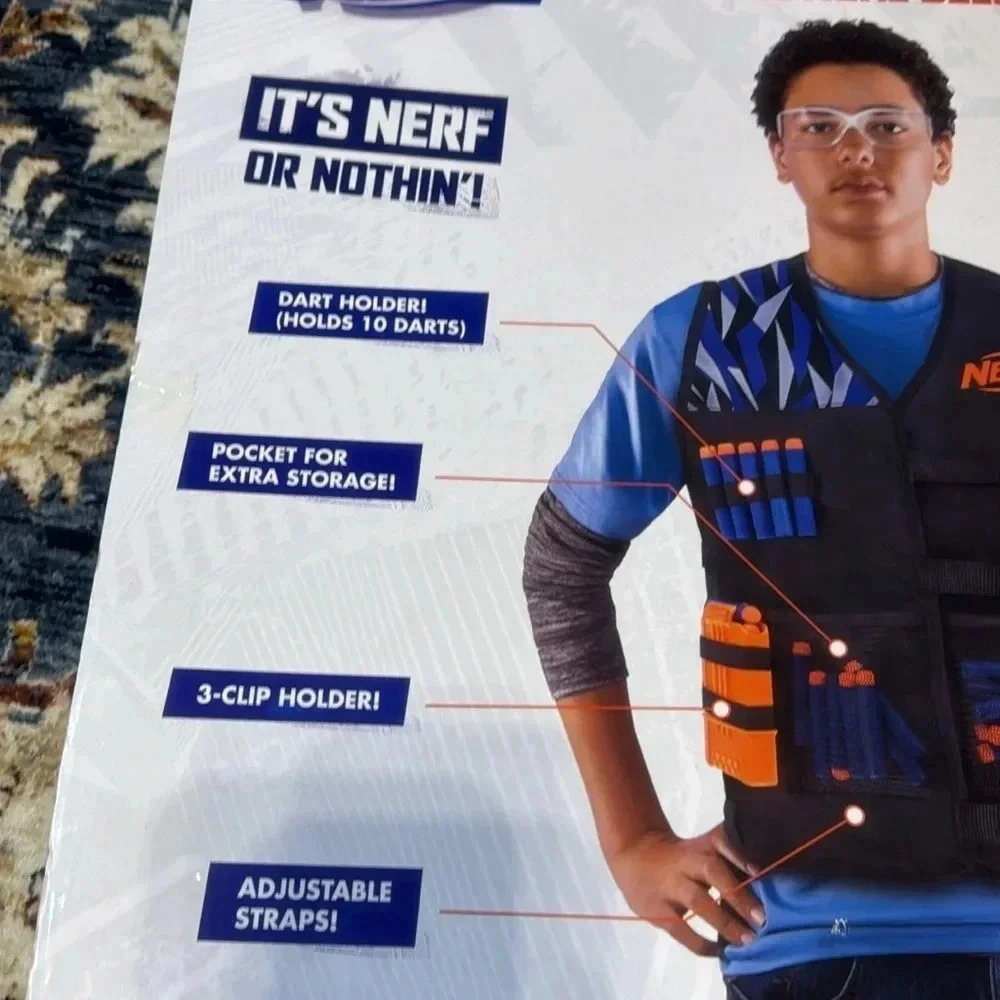 NWT NERF Bundle Total Tactical Deluxe Pack 19 Pieces (YXL Nerf T-Shirt) - Picture 10 of 12